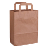 White label Sac en papier 220 x 280 x 100 mm (250 pièces) - marron 270787 402876 - 1