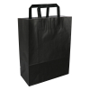 White label Sac en papier 260 x 350 x 120 mm (250 pièces) - noir 270792 402880 - 1