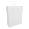 White label Sac en papier 320 x 410 x 120 mm (100 pièces) - blanc 270675 402709 - 1
