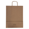 White label Sac en papier 320 x 410 x 120 mm (100 pièces) - marron 270670 402706 - 2