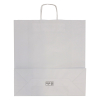 White label Sac en papier 450 x 480 x 170 mm (100 pièces) - blanc 270672 402708 - 2