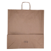 White label Sac en papier 450 x 480 x 170 mm (100 pièces) - marron 270671 402707 - 2