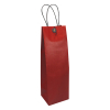 White label Sac en papier pour bouteille de vin avec fermeture - rouge (10 pièces) 269878 402888 - 1
