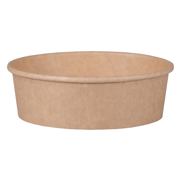 White label Saladier rond en carton kraft 500 ml (50 pièces) 605016 402935 - 1