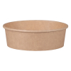 White label Saladier rond en carton kraft 500 ml (50 pièces) 605016 402935 - 1