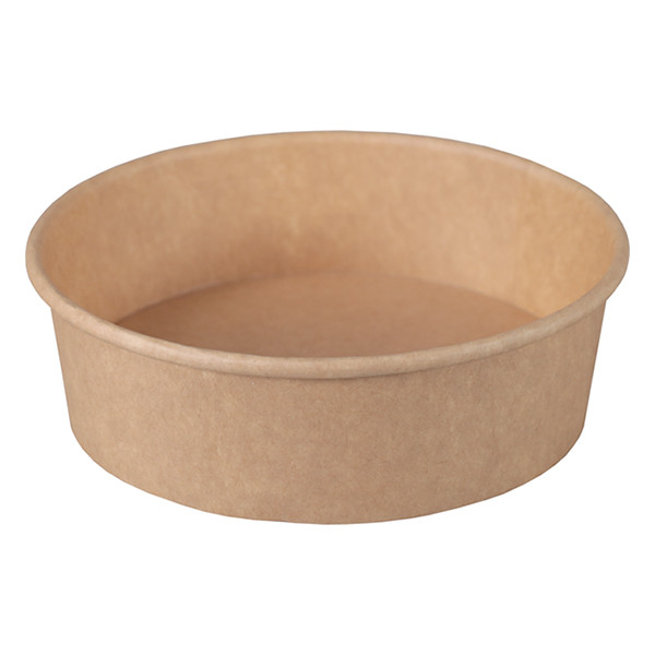 White label Saladier rond en carton kraft 500 ml (50 pièces) 605016 402935 - 2