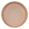 White label Saladier rond en carton kraft 500 ml (50 pièces) 605016 402935 - 3