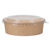 White label Saladier rond en carton kraft 500 ml (50 pièces) 605016 402935 - 4