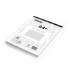 Simply A4 bloc-notes quadrillé 5 mm 60 g/m² 100 feuilles (5 pièces)