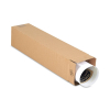 Tube d’expédition carré simple cannelure cannelure B 120 x 120 x 430 mm (40 pièces) - brun 209763 - 1