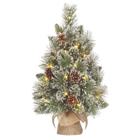 Vandans sapin de Noël artificiel 45 cm avec 20 lumières LBB00103