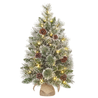 Vandans sapin de Noël artificiel 60 cm avec 20 lumières LBB00104