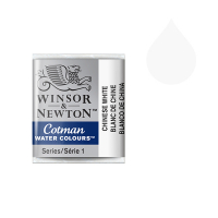 Winsor & Newton Cotman aquarelle (demi-godet) - 150 blanc de Chine 301150 410476
