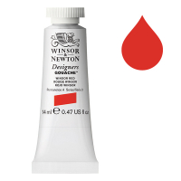 Winsor & Newton Designers Gouache 726 (14ml) - rouge Winsor 0605726 410610