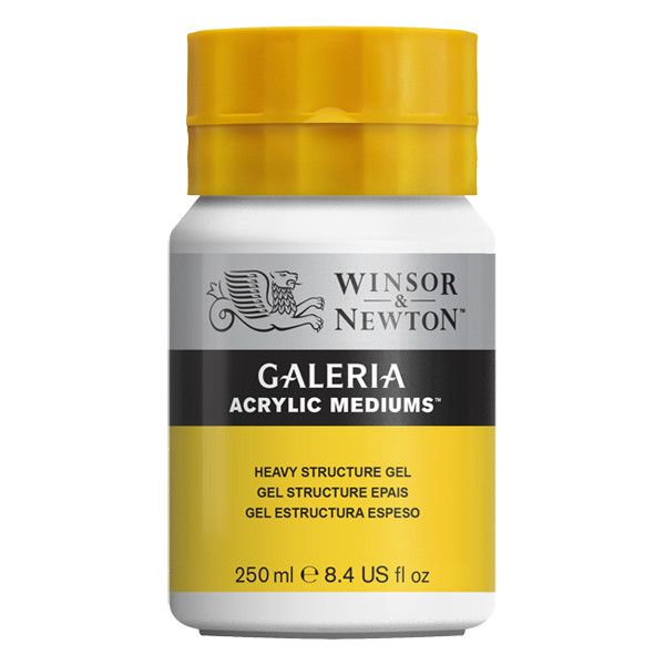 Winsor & Newton Galeria gel de structure épais (250 ml) - noir 3040822 410218 - 1