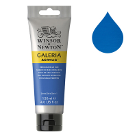 Winsor & Newton Galeria peinture acrylique (120 ml) - 138 nuance de bleu céruléum 2131138 410130