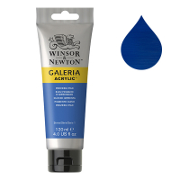 Winsor & Newton Galeria peinture acrylique (120 ml) - 535 bleu primaire d'impression 410162