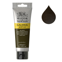 Winsor & Newton Galeria peinture acrylique (120 ml) - 554 terre d'ombre naturelle 2131554 410168