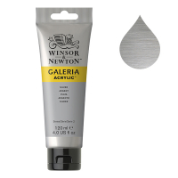 Winsor & Newton Galeria peinture acrylique (120 ml) - 617 argent 2131617 410171