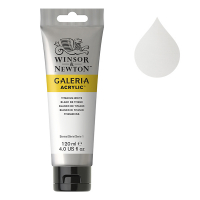 Winsor & Newton Galeria peinture acrylique (120 ml) - 644 blanc de titane 2131644 410172