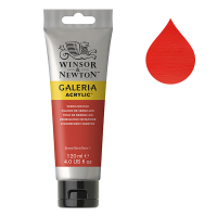 Winsor & Newton Galeria peinture acrylique (120 ml) - 682 nuance de vermillon 2131682 410176