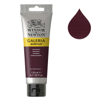 Winsor & Newton Galeria peinture acrylique (120 ml) - 75 bordeaux 2131075 410121