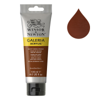 Winsor & Newton Galeria peinture acrylique (120 ml) - 77 terre de Sienne brûlée opaque 2131077 410123