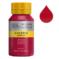 Winsor & Newton Galeria peinture acrylique (500 ml) - 502 rose permanent 2150502 410098