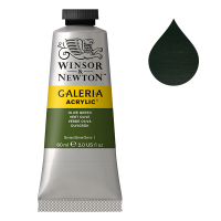 Winsor & Newton Galeria peinture acrylique (60 ml) - 447 vert olive 2120447 410025