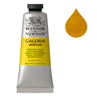 Winsor & Newton Galeria peinture acrylique (60 ml) - 653 jaune transparent 2120653 410053