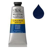 Winsor & Newton Galeria peinture acrylique (60 ml) - 706 bleu Winsor 2120706 410057
