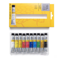 Winsor & Newton Galeria peinture acrylique en tubes de 12 ml ensemble pour débutants (10 pièces) 2190605 410681