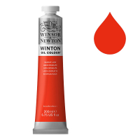 Winsor & Newton Winton peinture à l'huile (200 ml) - 603 laque écarlate 1437603 410341