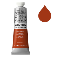 Winsor & Newton Winton peinture à l'huile (37 ml) - 074 terre de Sienne brûlée 1414074 410249