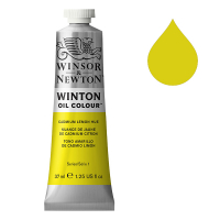 Winsor & Newton Winton peinture à l'huile (37 ml) - 087 nuance de jaune de cadmium citron 1414087 410251