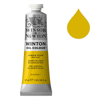 Winsor & Newton Winton peinture à l'huile (37 ml) - 119 nuance de jaune de cadmium pâle 1414119 410257