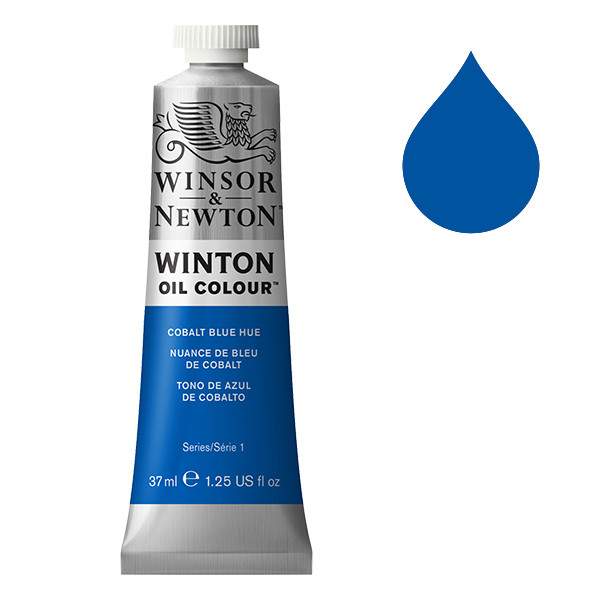 Winsor & Newton Winton peinture à l'huile (37 ml) - 179 nuance de bleu de cobalt 1414179 410261 - 1