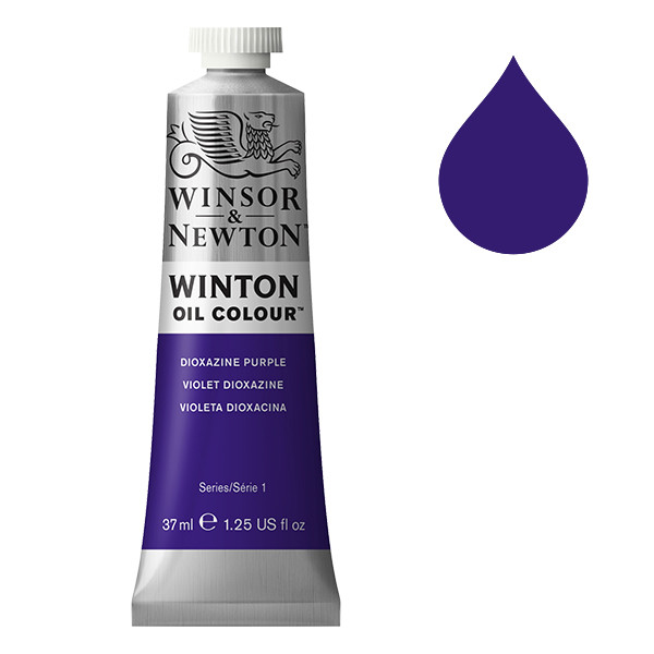 Winsor & Newton Winton peinture à l'huile (37 ml) - 229 violet dioxazine 1414229 410263 - 1
