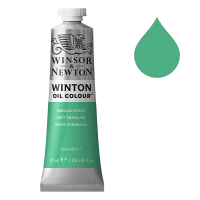 Winsor & Newton Winton peinture à l'huile (37 ml) - 241 vert émeraude 1414241 410264