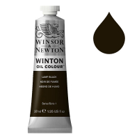 Winsor & Newton Winton peinture à l'huile (37 ml) - 337 noir de fumée 1414337 410270