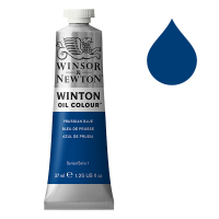 Winsor & Newton Winton peinture à l'huile (37ml) - 538 bleu de Prusse 1414538 410283