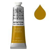 Winsor & Newton Winton peinture à l'huile (37ml) - 744 ocre jaune 1414744 410294