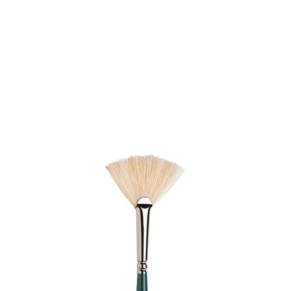 Winsor & Newton Winton pinceau brosse éventail pour peinture à l'huile (numéro 1) 5977701 410462 - 1