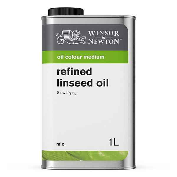 Winsor & Newton huile de lin raffinée (1000 ml) 3053748 410365 - 1