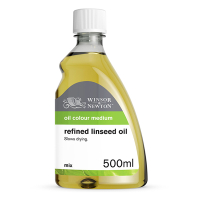 Winsor & Newton huile de lin raffinée (500 ml) 3049748 410367
