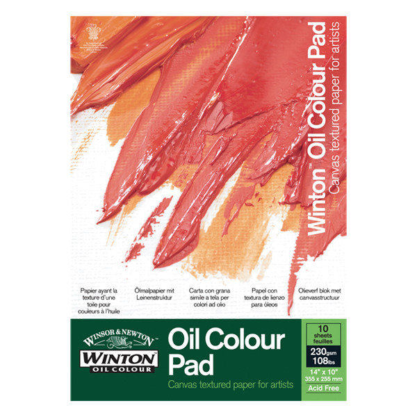 Winsor & Newton papier pour peinture à l'huile A3 230 g/m² (10 feuilles) 6532007 410576 - 1