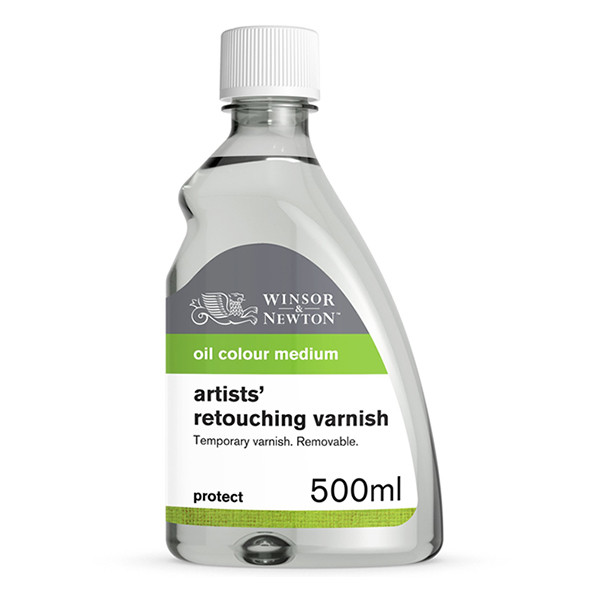 Winsor & Newton vernis à retoucher pour peinture à l'huile (500 ml) 3049736 410403 - 1