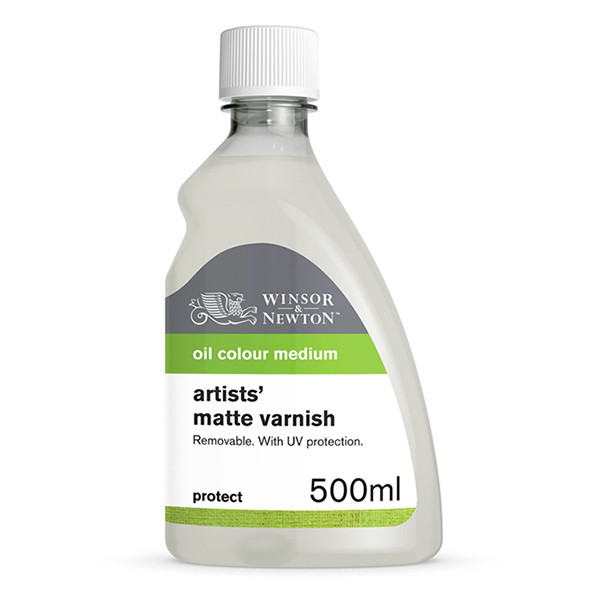 Winsor & Newton vernis mat pour peinture à l'huile (500 ml) 3049733 410390 - 1