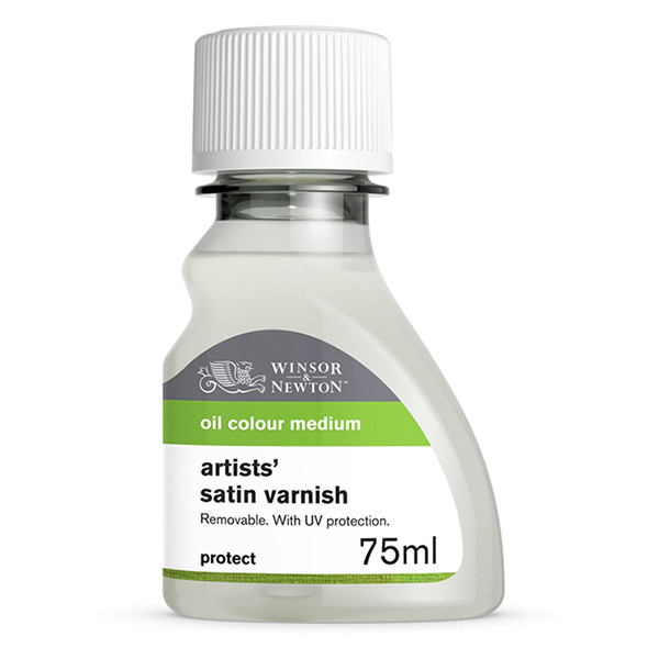 Winsor & Newton vernis satiné pour peinture à l'huile (75 ml) 3021737 410413 - 1