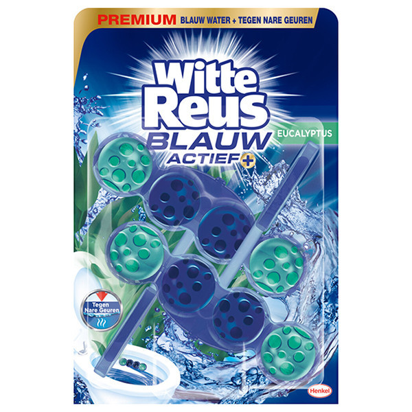 Witte Reus bloc WC Bleu Actif Eucalyptus (2 x 50 g) SRE00341 - 1